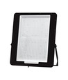Projecteur LED 1000W - 160lm/W, IP65, puce LED Samsung, extérieur, boîtier noir