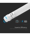 Tube nano plastique rotatif VT-061 T8 60 cm 9W, puce Cree, 4000K, garantie 6 ans