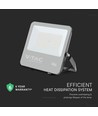 Projecteur LED 100W - 135lm/W, puce CREE LED, IP65, noir, 6 ans de garantie