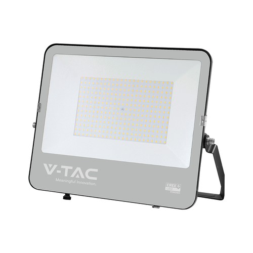 Projecteur LED 200W - 135lm/W, IP65, CREE, 6 ans de garantie, noir, extérieur