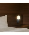 Lampe de chevet LED 2W / applique murale avec charge USB - Noir, 3000K, CREE chip, IP20, design moderne