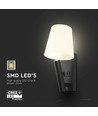 Lampe de chevet LED 2W / applique murale avec charge USB - Noir, 3000K, CREE chip, IP20, design moderne