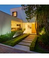 Spot de jardin LED 24V avec piquet - 2W, IP65, noir, rond, extérieur, aluminium