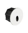 3W Ø15cm LED step light - CCT, IP65, noir, rond, aluminium