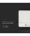 Projecteur LED Solaire 10W - 1700lm, IP65, avec panneau solaire et détecteur
