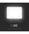 Projecteur LED Solaire 10W - 1700lm, IP65, avec panneau solaire et détecteur