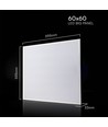 Panneau VT-61036 600x600mm 36W - LED, rétroéclairé, puce Cree, driver Lifud, 4000K, 120lm/W