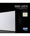 Panneau VT-61036 600x600mm 36W - LED, rétroéclairé, puce Cree, driver Lifud, 4000K, 120lm/W