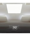 Panneau VT-61036 600x600mm 36W - LED, rétroéclairé, puce Cree, driver Lifud, 4000K, 120lm/W