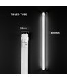 Tube LED High Lumen 60cm / 7W - 150lm/W, Nano plastique, G13, 6500K