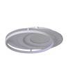 Plafonnier LED 60W, CCT - 50x42cm, blanc, télécommande incluse, dimmable, 4800lm
