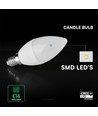 Ampoule LED flamme E14 6,5W - Chip LED Cree, 6 ans de garantie, C37
