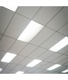 Panneau LED 120x30 - 40W, 110lm/W - 4000K, bord blanc, encastré/saillie