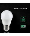 G45 VT-290 LED 6,5W E27 - ampoule en plastique, puce Cree, 3000K, garantie 6 ans