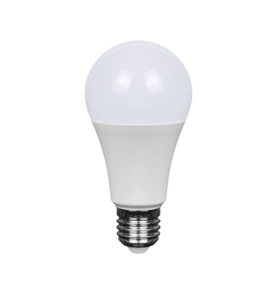 Ampoule LED E27 11W - A60, remplace 75W, boîtier plastique