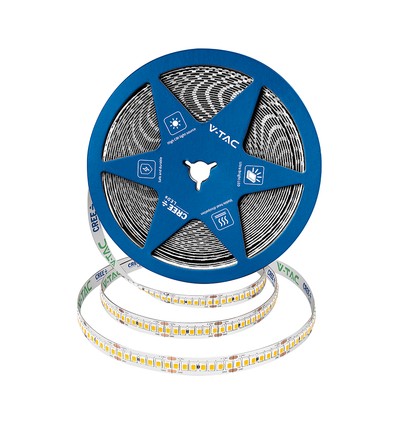 5m 18W/m Ruban LED, 238 LED/m - 24V, 135lm/W, IP20, blanc froid