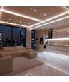Modèle 192 VT-2835 Bande LED 15W/m - puce CREE, 3-en-1, IP20, 24V, 8 mm, double PCB, 10 m/rouleau, prix au mètre