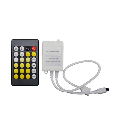 Contrôleur infrarouge - avec télécommande, pour bandes CCT Cree