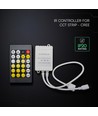 Contrôleur infrarouge - avec télécommande, pour bandes CCT Cree