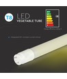 Tube LED T8 120cm / 18W pour légumes en magasin - RA95, 1530lm, remplace 36W