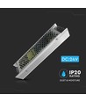 Alimentation 120W / 24V DC Slim - 5A, IP20, boîtier métallique