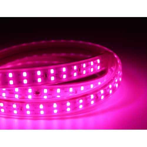Ruban LED de croissance étanche 5 m - Complet avec prise, 230V, IP67, 180 LED, 10W par mètre