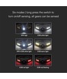 Lampe frontale LED rechargeable 3W+5W - 470lm, grand angle 230°, IP44, batterie incluse
