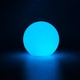 Ø10 cm boule LED RGB - Rechargeable, avec télécommande, IP66