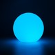 Ø15 cm boule LED RGB - Rechargeable, avec télécommande, IP66