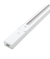 Rail de 1m pour spot sur rail - Blanc, 1F2W, monophasé