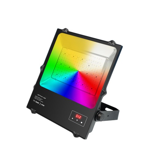 Projecteur DMX RGBW 100W - IP65, lampe de travail, DMX512