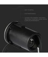 Spot encastrable de sol MR16 / GU5.3, 12V - IP67, acier inoxydable, Ø8,7cm, sans source lumineuse