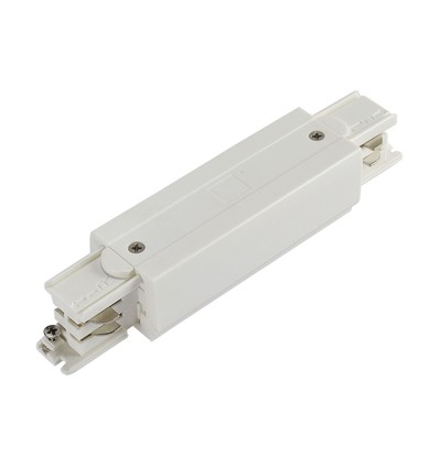 Connecteur Betápos blanc pour système de rails - 32x32x203mm, IP20, 2 ans de garantie