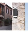 Applique murale double façade GU10 - IP54 extérieur, gris, éclairage haut/bas, sans source lumineuse