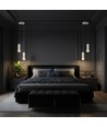 Suspension design LED 2x5W - Ø15cm, 3000K, source lumineuse incl.