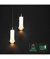 Suspension design LED 2x5W - Ø15cm, 3000K, source lumineuse incl.