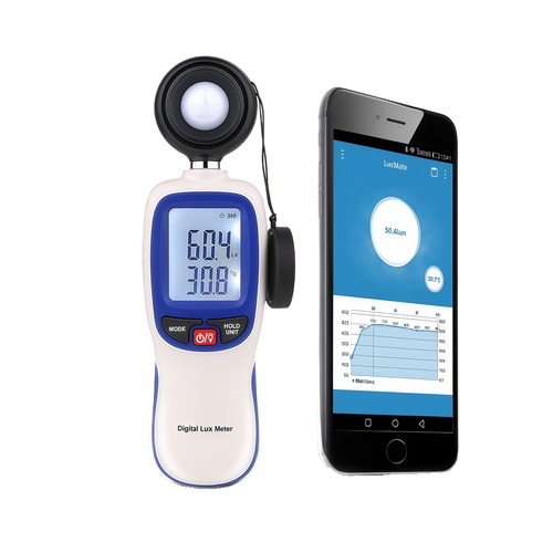 Luxmètre - Mesure de la lumière, application Bluetooth