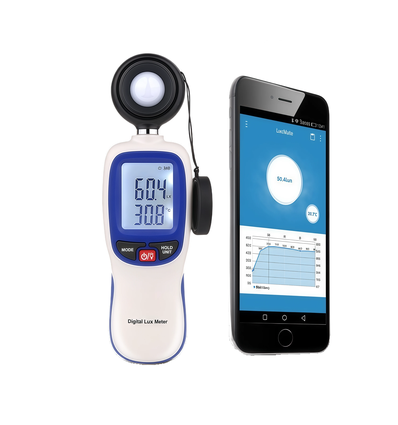 Luxmètre - Mesure de la lumière, application Bluetooth