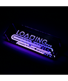 RGB LOADING Néon Enseigne - Effet Miroir Infini, Bluetooth, Contrôle par Application