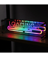 RGB LOADING Néon Enseigne - Effet Miroir Infini, Bluetooth, Contrôle par Application
