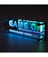 RGB Game On Néon Signe - Effet Miroir Infini, Bluetooth, Contrôle par Application