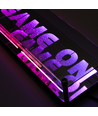RGB Game On Néon Signe - Effet Miroir Infini, Bluetooth, Contrôle par Application