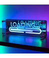 RGB LOADING Néon Enseigne - Effet Miroir Infini, Bluetooth, Contrôle par Application