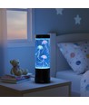 Lampe haute Méduse RGB 25 cm - Ø9 cm, parfaite pour les enfants et les âmes d