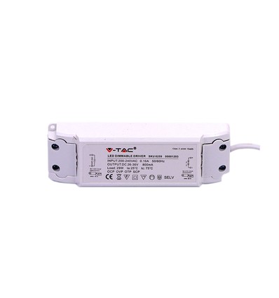 Driver LED 29W pour dalle - 800mA, 26-36V, non dimmable