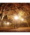 Lampadaire de jardin E27 - Noir, IP44 extérieur, aluminium, hauteur : 136,5 cm, sans source lumineuse