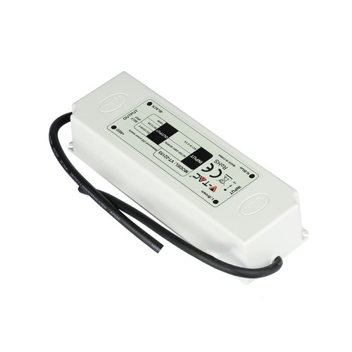 Alimentation 150W / 12V DC - 12.5A, IP67 étanche, plastique, 5 ans de garantie