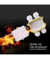 Boîte de jonction étanche 4 voies, IP68 - Blanc, 4-pin, 24A, 450V, résistant aux UV, 0,5-4mm²