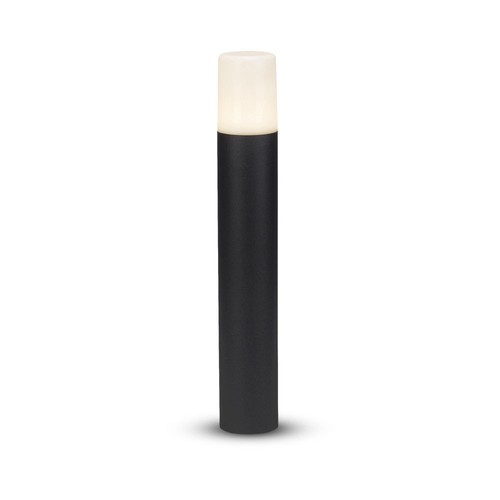 Borne lumineuse GU10 50cm - IP54 extérieur, ronde, noir, aluminium, sans source lumineuse