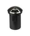 Spot encastrable de sol MR16 Ø8,7cm, 12V - IP67, acier inoxydable, 1 fenêtre, sans source lumineuse